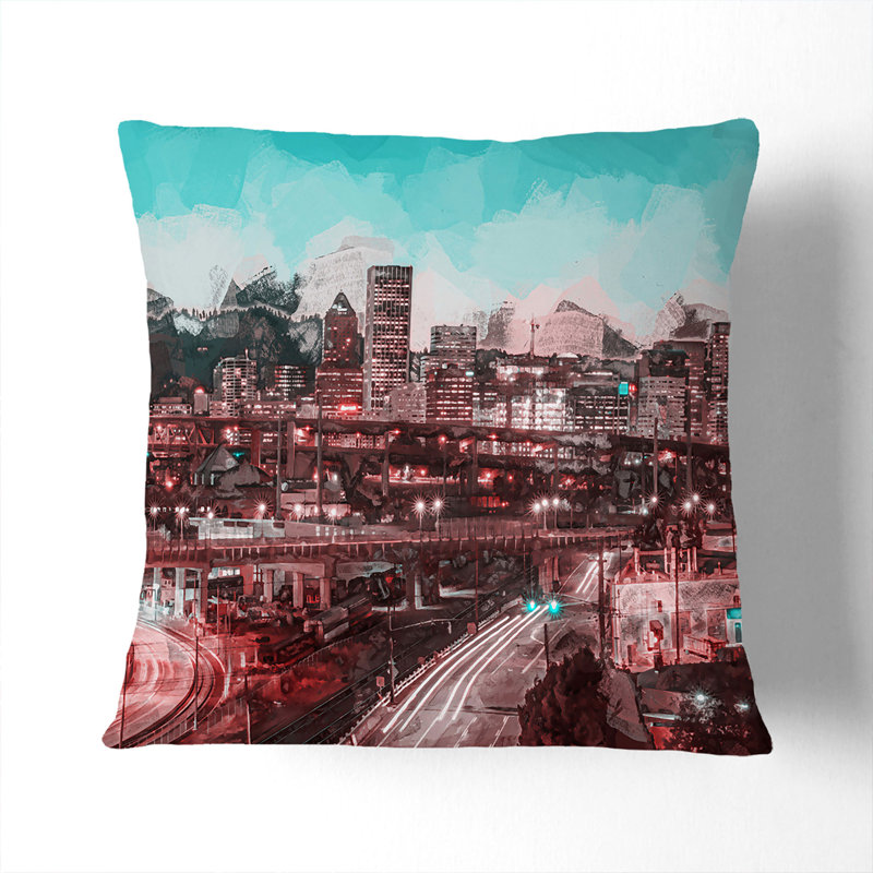 Square Cushion, 55cm H x 55cm W x 20cm D