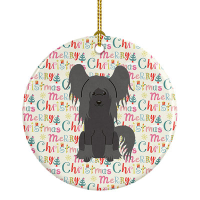 Ornement suspendu Merry Christmas