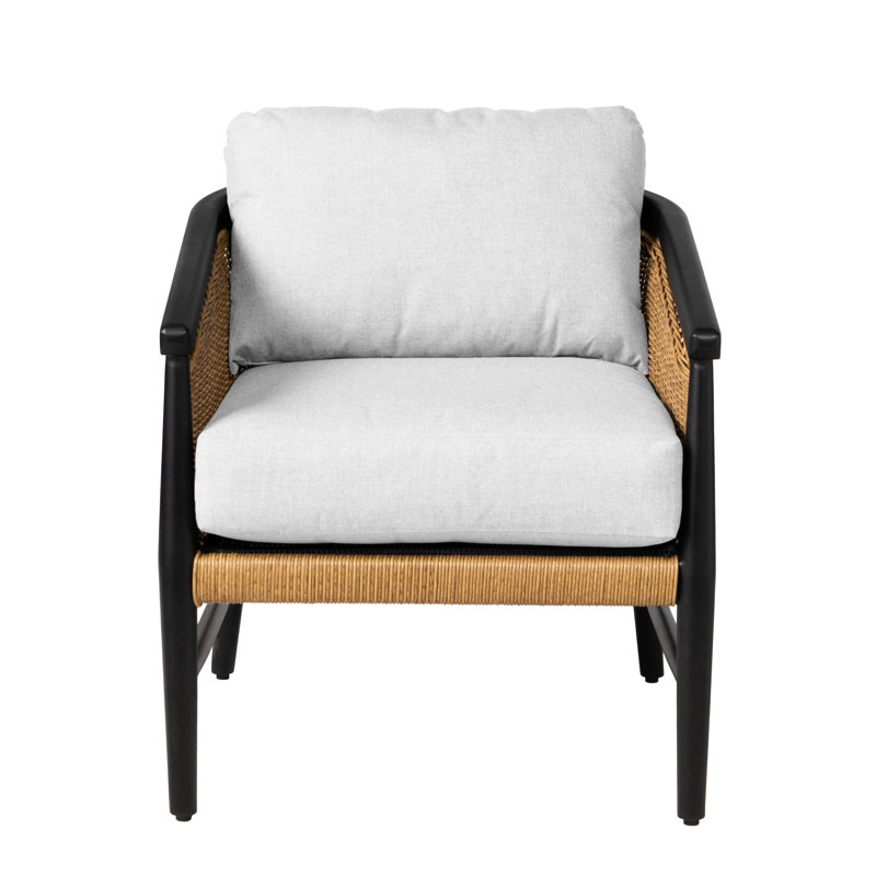 Galloway Outdoor Dining Armchair, Canvas Natural