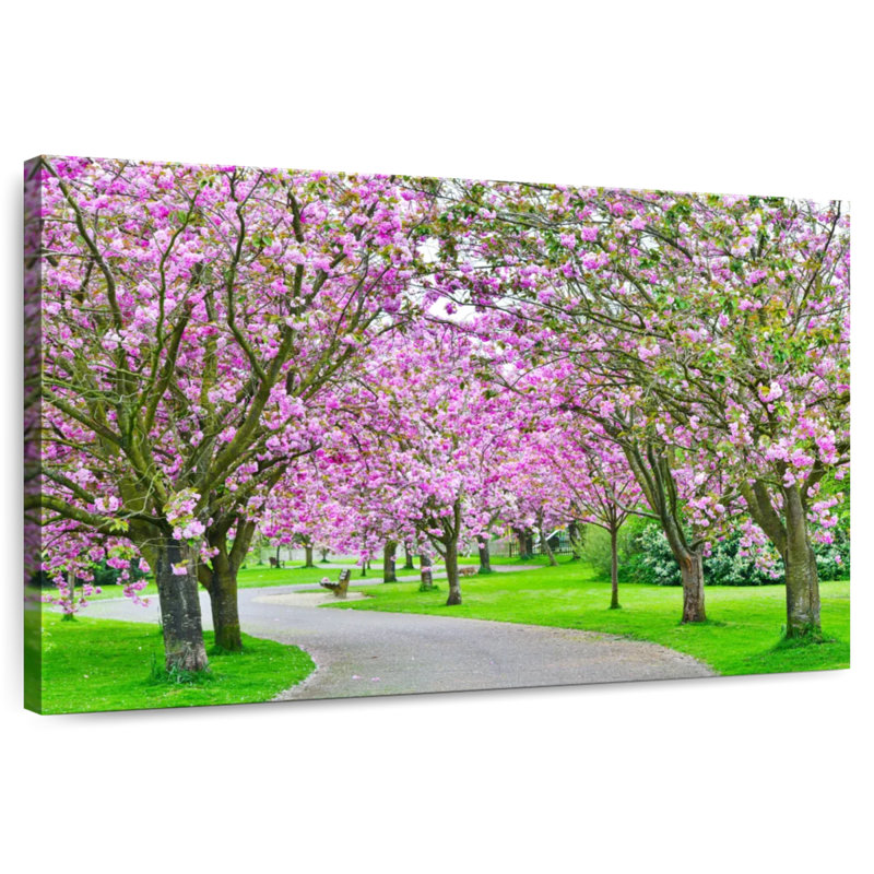 Harnek Sakura Path, 8" H x 12" W