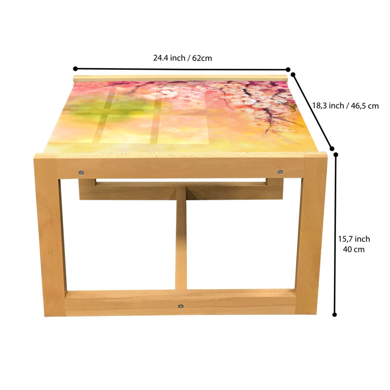 Jamiria Sled Coffee Table, 62cm H x 46cm W x 40cm D