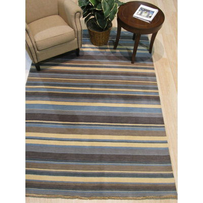 Galeana Blue Handmade Area Rug