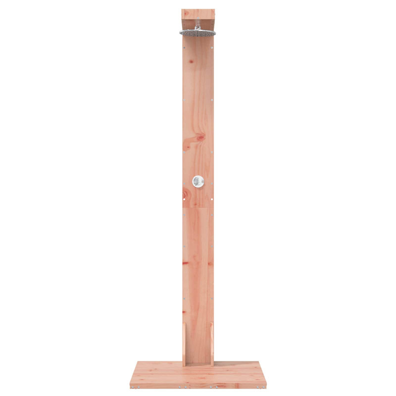 Outdoor Shower and Footwash Spout, Red Oak