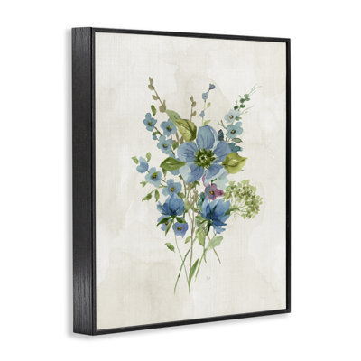  Bundle of Blue Herbs Framed Giclee Art by Nan