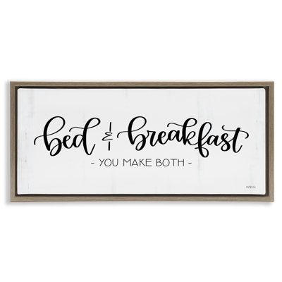 Art mural sur toile Bed & Breakfast