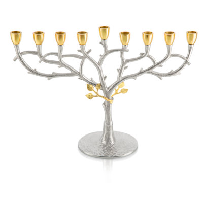 Stainless Steel Menorah