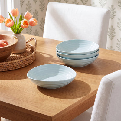 Portmeirion Sophie Conran Celadon Pasta Bowl 9" Celadon