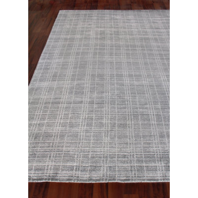 Fairbanks Viscose Plaid Indoor Rug