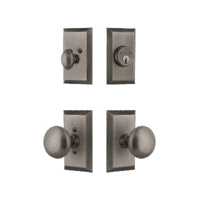 Nostalgic Warehouse Studio Entry Set with New York Knob