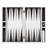 Op Art Jonathan Adler Acrylic Backgammon