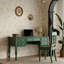 Bureau en bois massif vert de style américain de 55,12 po-1772878609