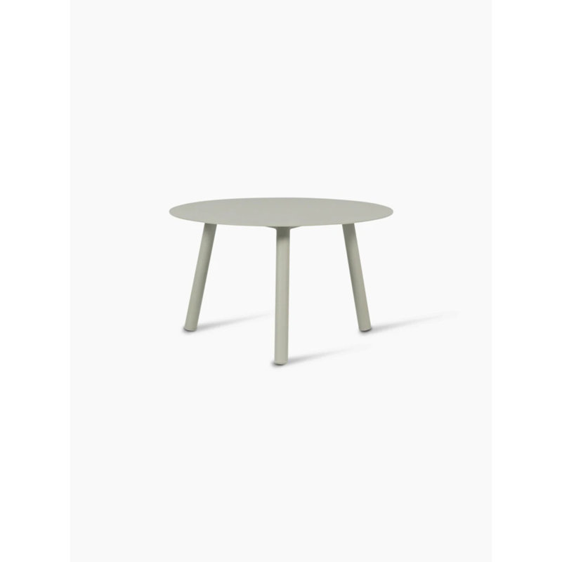 Lilo Outdoor Round Coffee Table, 14'' H x 24'' W x 24'' D, Sage Green