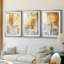 ABSTRACT Series CIX - Impression sur mesure encadrée de qualité supérieure - 3 pièces-414862384-414862391