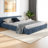 Queen Size Upholstered Bed Frame-1081079198