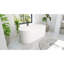 Baignoire autoportante en acrylique Infinity Z L 67 po x l 30-3 / 4 po x H 22-7 / 8 po-96207778