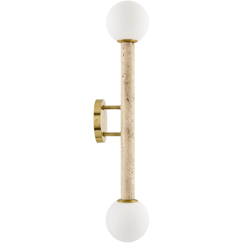 Appa Novick Wall Sconce, Brass 