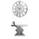 Console Table Clock Set