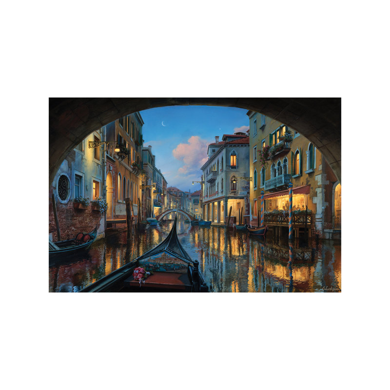 Love Is In The Air by Evgeny Lushpin - Wrapped Canvas Painting, 101.6 cm H x 66.04 cm W x 3.175 cm D