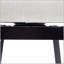Ensemble de 2 tabourets de comptoir pivotants 33,25 ", tabourets de bar rembourrés à hauteur de comptoir avec structure en bois d'hévéa massif, dossier, repose-pieds, tabourets de bar sans accoudoir pour bar personnel, comptoir de cuisine, noir et beige-943838299