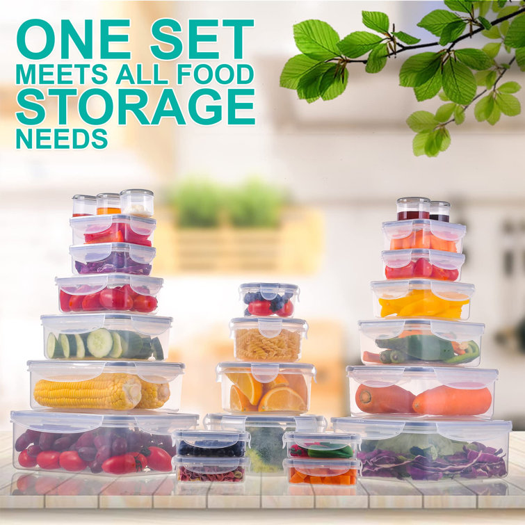 Prep & Savour Delayne Food Storage Container - Set of 25