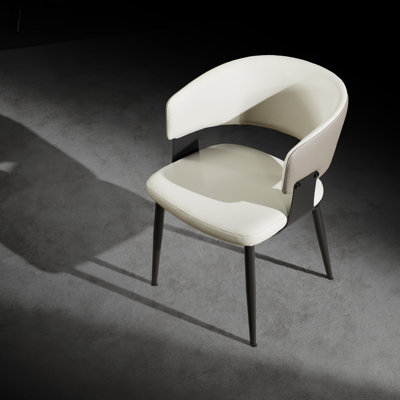 Minimalist Curved Back Dining Chair