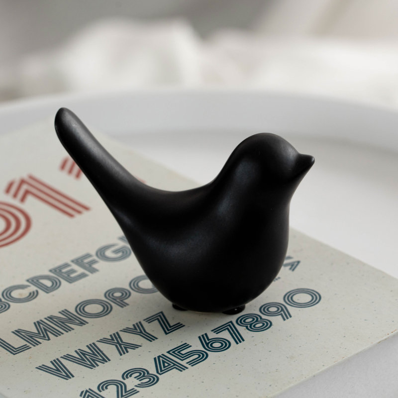 Cosenza Animals Figurines & Sculptures, Medium, Black