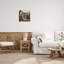 Cowboys et cactus sur bois, impression-93872626
