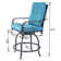 Housel Isabella High Swivel Bar Stools/Chair Set for Home Patio Back Yard, Cafes, Bistro
