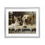 «Bath Buddies Cat & Dog», reproduction encadrée sous verre, conception de Shawna Stewart-1968868171-1968868167
