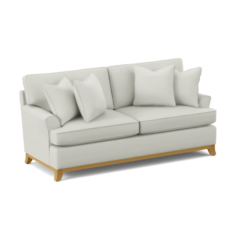 Oaks Way Sofa, Honey Finish, Basic Navy; 0317-61