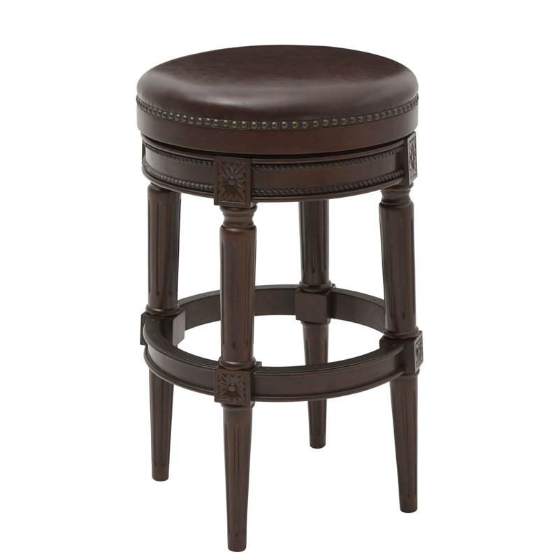 Chapman Swivel Barstool with Customizable Height