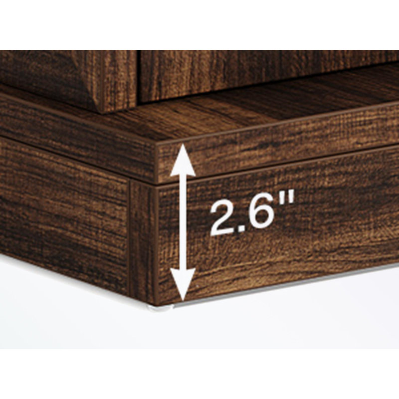 Table de bout étroite avec tiroir et armoire