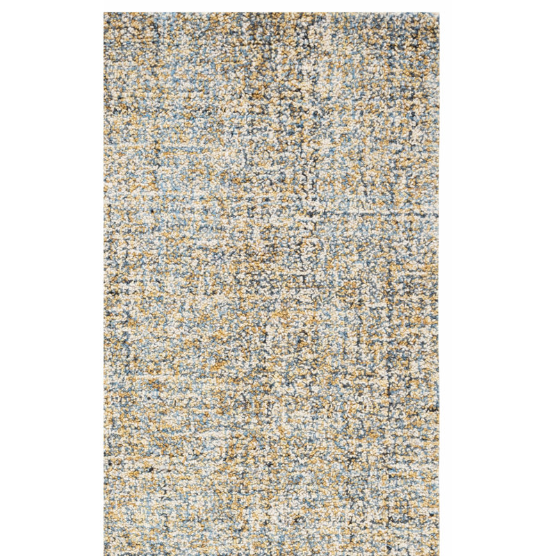 Tapis abstrait touffeté à la main Jaymeson, Rectangle de 5 pi x 8 pi