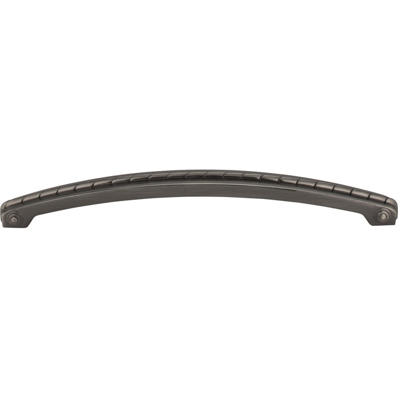 Rhodes Appliance Pull, Brushed Black Nickel, 12"
