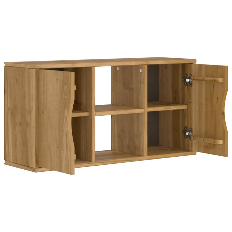 Unfinished TV Stand for TVs up to 32", Natural