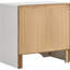 Table de chevet 2 pièces avec support caché blanc - Modern Place