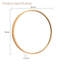 Miroir mural rond en aluminium Bhage-747923983-747923984