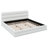 Modern Platform Bed with Upholstered Design-1563051646