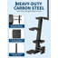 - Step Steel Lightweight Folding Straight ladder