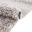 Tapis gris très doux, 4 pi x 6 pi, à circulation élevée, compatible avec des tapis à poils longs, doux et facile à nettoyer