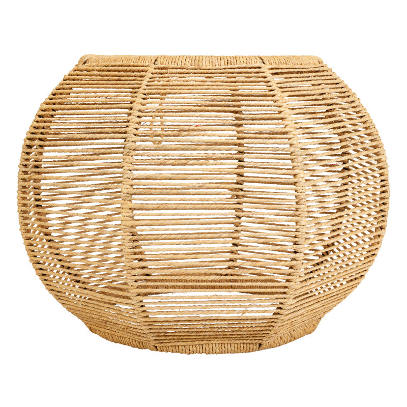 Riyan 30cm Wide Novelty Solid Colour Pouffe Ottoman