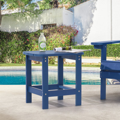 Table d'appoint d'extérieur, table basse Adirondack
