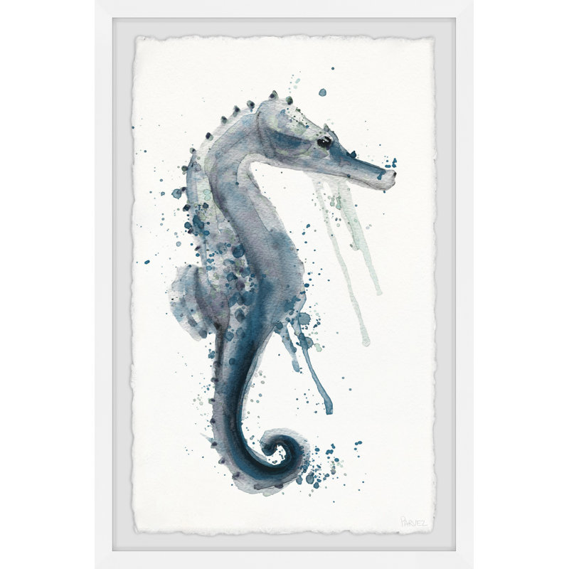 Mysterious Seahorse by Parvez Taj - Single Picture Frame Print, 91cm H x 61cm W