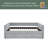 Daybed With Trundle Upholstered Tufted Sofa Bed, With Two Drawers, Queen Size, Boucle Fabric-106776218