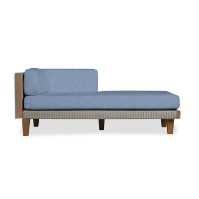 Catalina Outdoor Teak Chaise Lounge