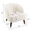  Chaise d'appoint avec accoudoirs encastrés Upholstein-1498362177