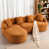 Orange Chenille