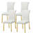 Modern 5-Piece 60"W Rectangular Dining Tabel Set for Kitchen Dining Room-545535817-545535810-545535813
