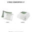 Édredon et taie décorative en fausse fourrure pour lit simple / simple TG