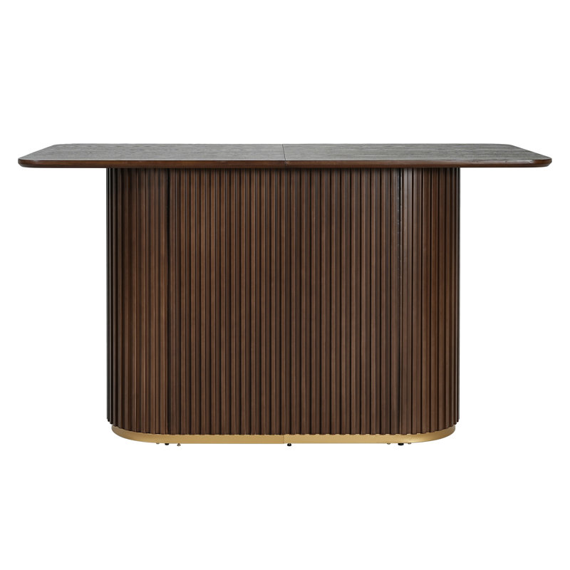 Table de comptoir, Noyer